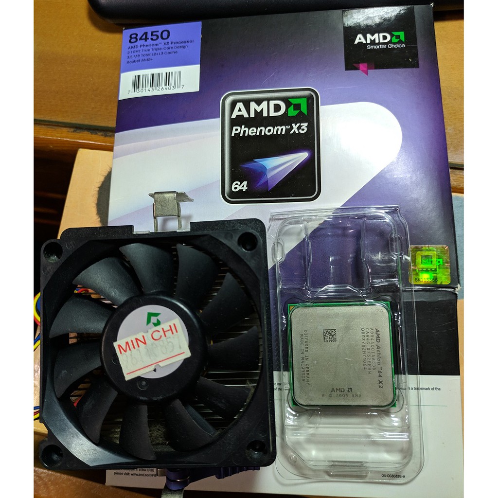 AMD Phenom 8450 三核心 附贈原廠風扇