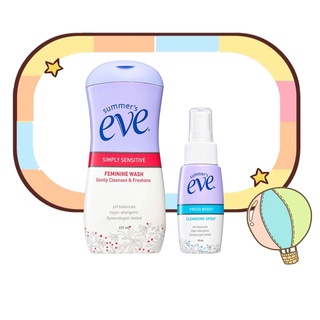 Summer's Eve 護理噴劑59ml+浴潔露全肌防護237ml