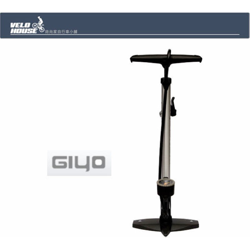 ★VELOHOUSE★ GIYO GF-31P直立式鋁合金打氣筒~聰明嘴美法氣嘴皆適用160PSI[99000231]