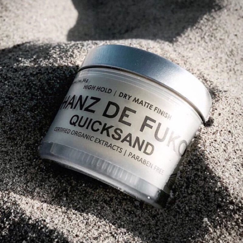 Hanz de Fuko Quicksand 無光澤髮泥  乾性髮泥 天然髮泥 貝克漢指定品牌