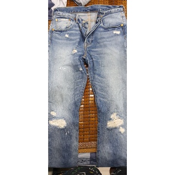 Levis 501CT 18173-0067 水洗破壞牛仔褲