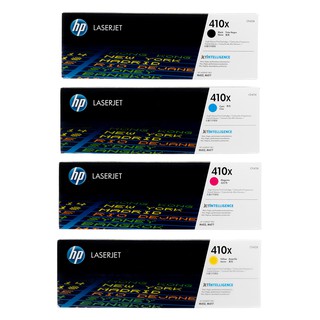 HP 410X 一組四色 CF410X+CF411X+CF412X+CF413X 原廠碳粉匣《贈100元7-11禮券》