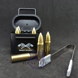威士忌子彈冰石 whisky bullets 冰酒石 油桶造型盒 子彈造型 交換禮物 不鏽鋼冰塊 不銹鋼