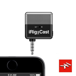 IK Multimedia iRig MIC Cast 行動裝置用麥克風｜跨平臺 盡享高音質錄音｜MusicShop