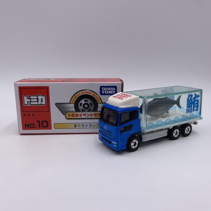 Tomica TEM 3星 No.10 NISSAN DIESEL QUON 鮪魚車