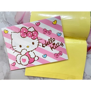 Hello kitty 騎馬釘 貼紙 收集冊