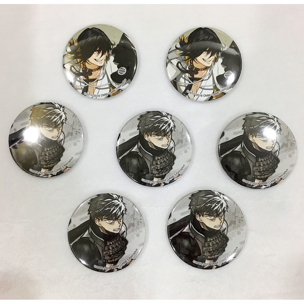全新 刀劍亂舞極化徽章 戰鬥版 大俱利長谷部太鼓鐘貞宗粟田口左文字虎徹同田貫 刀剣乱舞 蝦皮購物