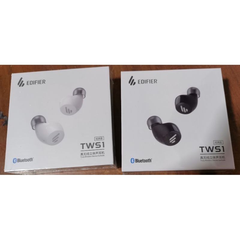 漫步者 TWS1藍牙耳機雙耳真無線5.0迷你隱形入耳塞式運動