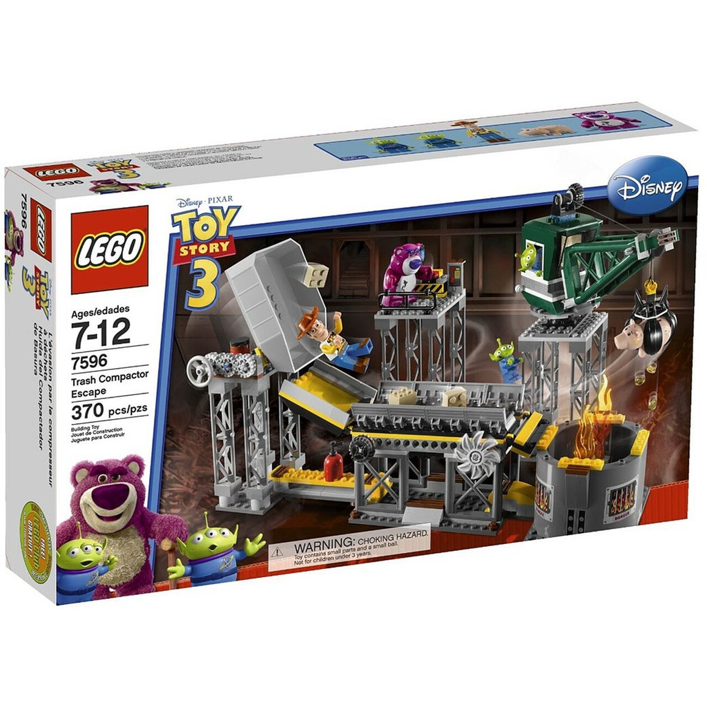 【南部極品屋】樂高 LEGO 7596 垃圾壓縮機大逃亡 全新 現貨