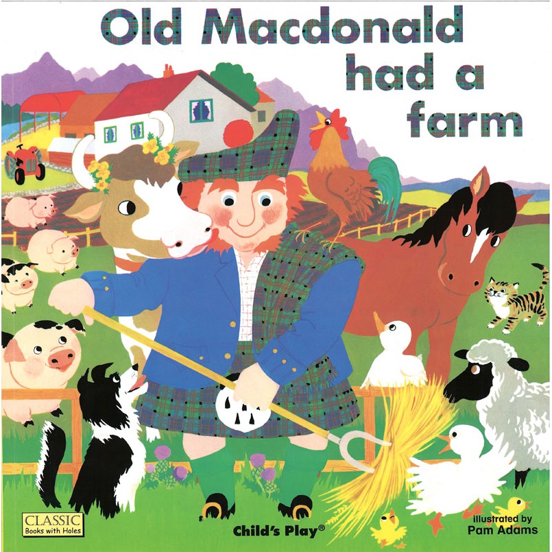 OLD MACDONALD HAD A FARM 英文繪本【麥克兒童外文書店】