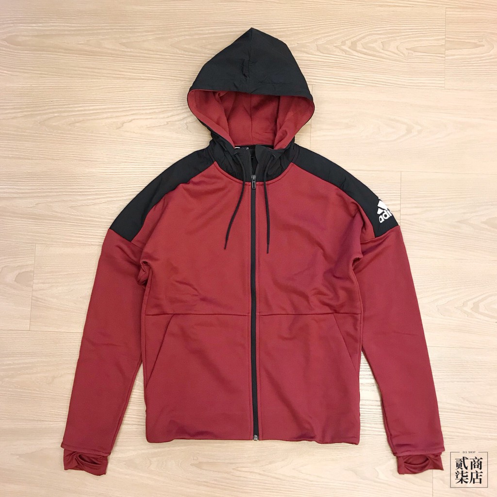 貳柒商店) adidas ID Climaheat Stadium Jacket 男款紅色刷毛外套CY9881 | 蝦皮購物