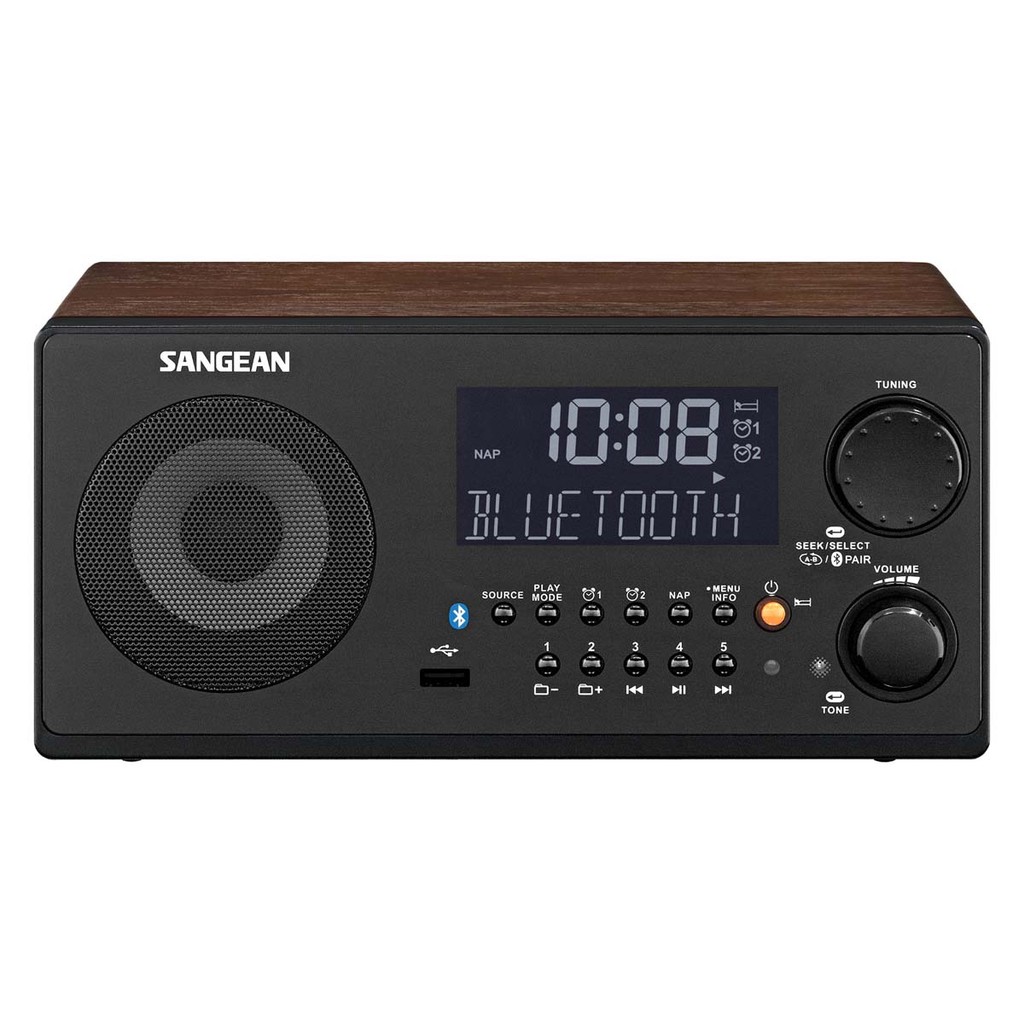 SANGEAN 山進 WR-22 FM-RDS / AM / USB / 藍芽 數位收音機