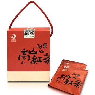 阿里山高山紅茶茶包禮盒(18入/盒)