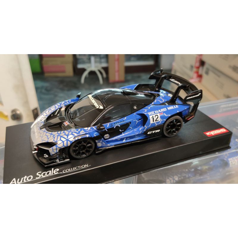 KYOSHO MINI-Z車殼 McLaren麥拉倫 Senna洗拿 GTR賽車版 (MZP243BL)