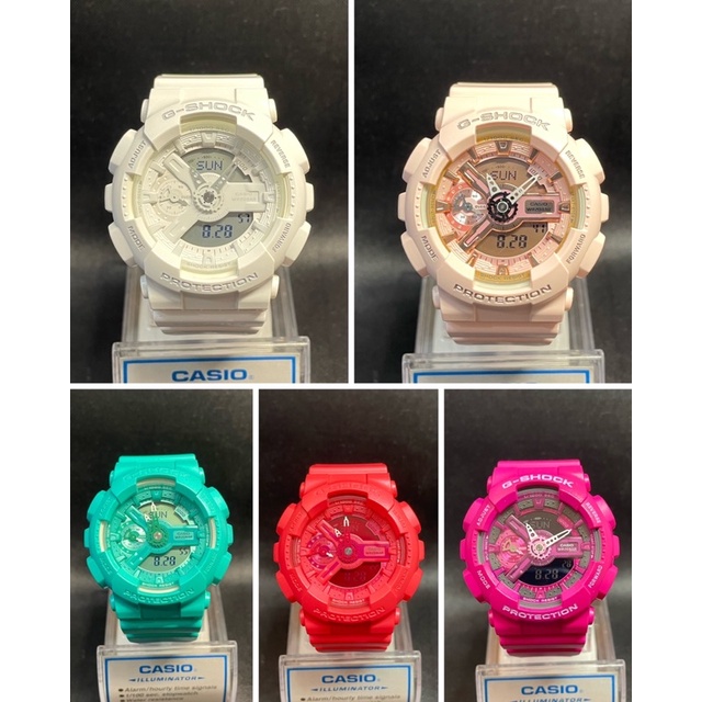 CASIO 卡西歐 G-SHOCK（GMA-S110CM、GMA-S110VC、GMA-S110MP）