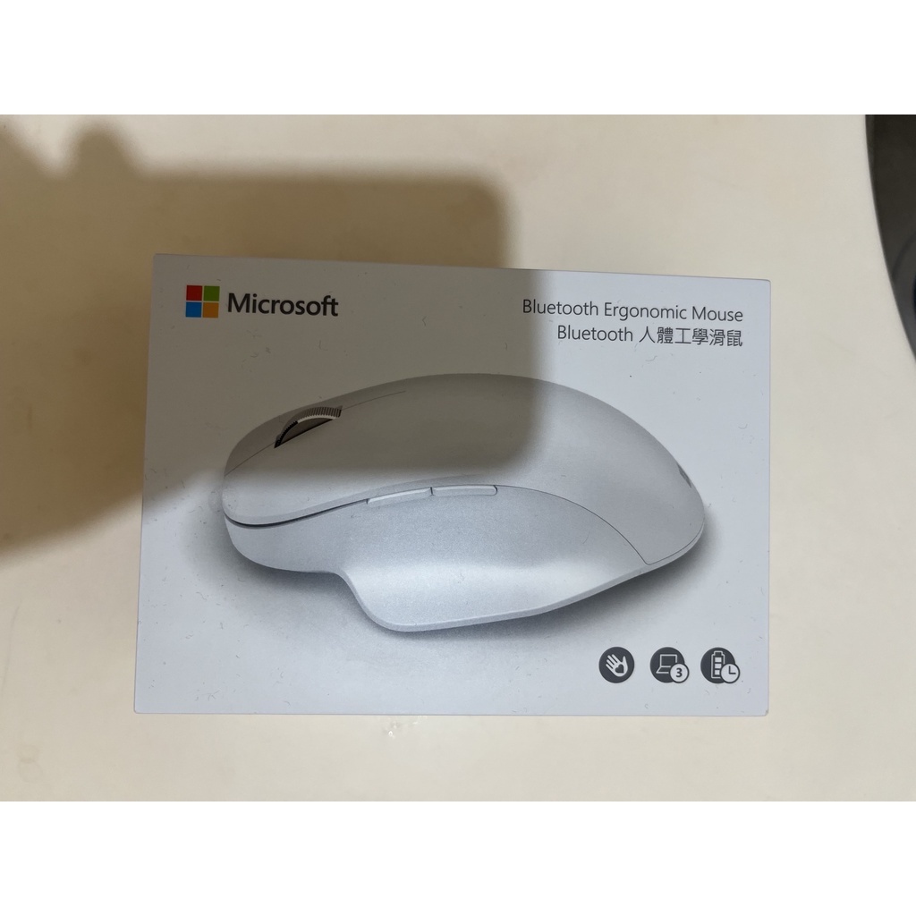 [9成5新] Microsoft微軟 Bluetooth Ergonomic Mouse 藍牙人體工學滑鼠