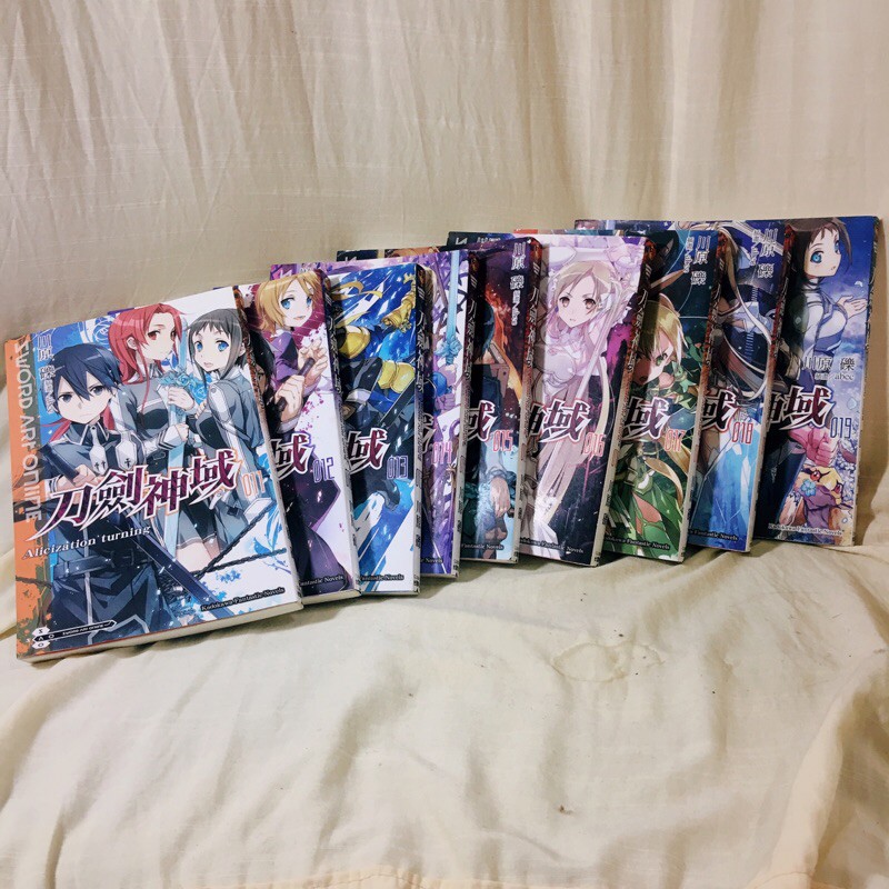 ［二手書］Sword Art Online 刀劍神域 11-19集-台灣角川