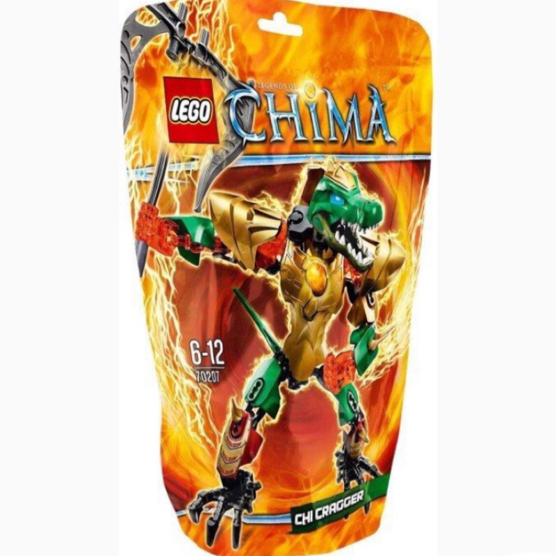 LEGO 樂高 70207 CHIMA神獸傳奇系列-氣能量鱷霸王