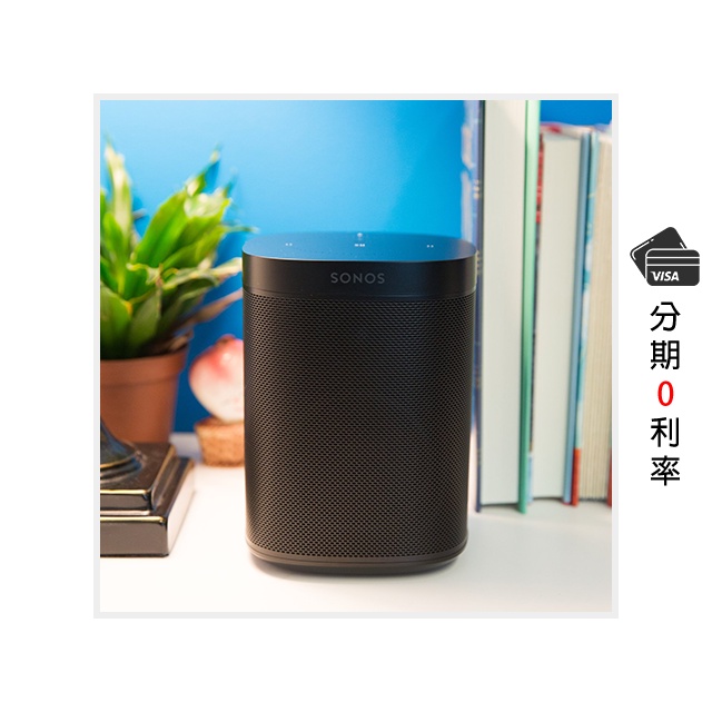 ［秘密箱］SONOS One 無線智慧音響 / 黑［1SZC］