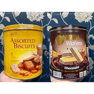 ｛Toko indo} Nissin assorted biscuits/ wafers chocolate印尼桶裝餅乾