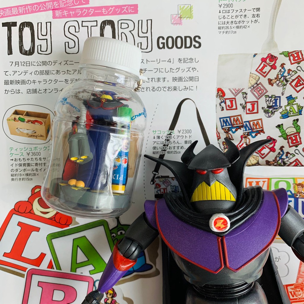 Toy Story 迪士尼瓶中罐公仔玩具札克瓶中平瓶中信日本收藏擺景玩具 蝦皮購物