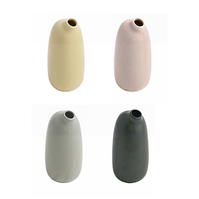 【日本KINTO】 SACCO 陶瓷造型花瓶260ml-共4色《WUZ屋子-台北》KINTO 陶瓷 造型 花瓶 花器