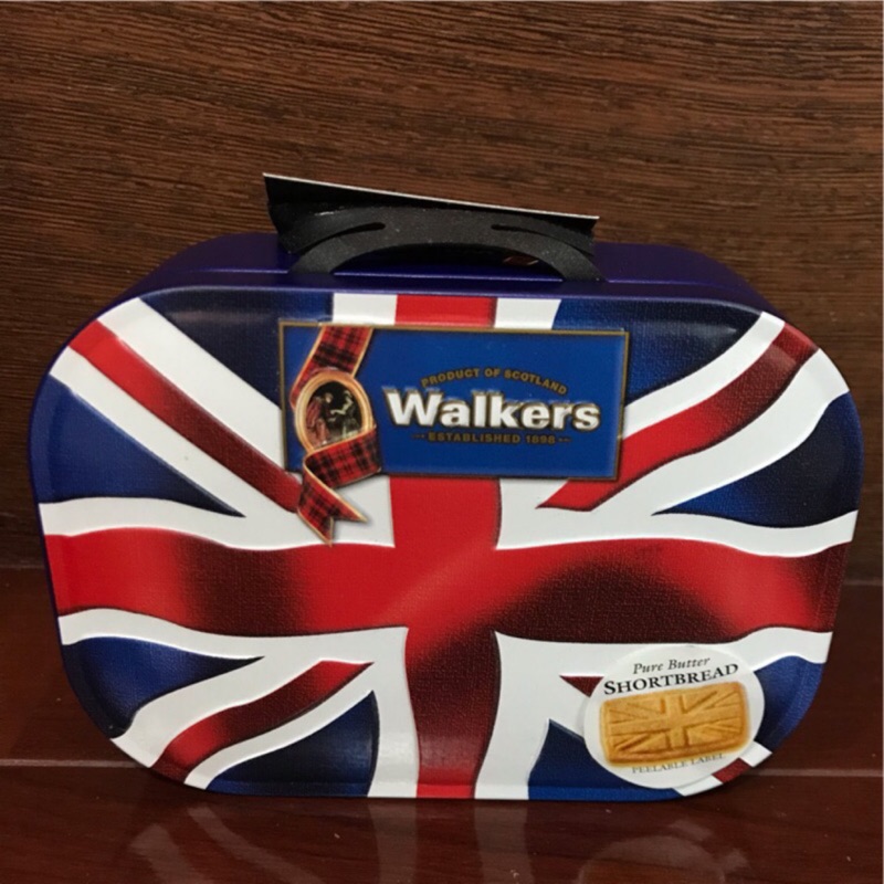 英國Walkers  蘇格蘭奶油餅乾 精緻珍藏鐵盒