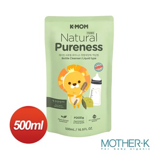 韓國K-MOM 有機植萃蔬果奶瓶清洗液(補充包) 500ml