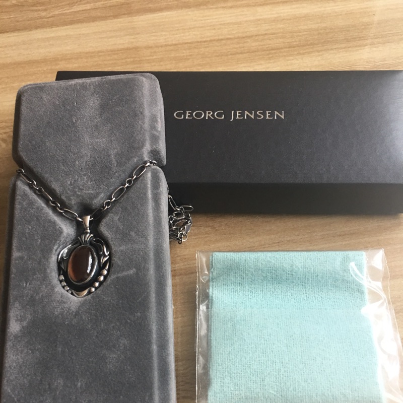 Georg Jensen 煙水晶項鍊