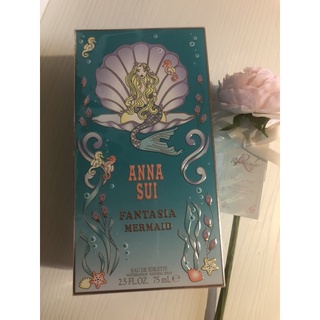 SOGO百貨公司購入🏆全新【ANNA SUI安娜蘇】童話美人魚淡香水75ml(臺灣專櫃貨)