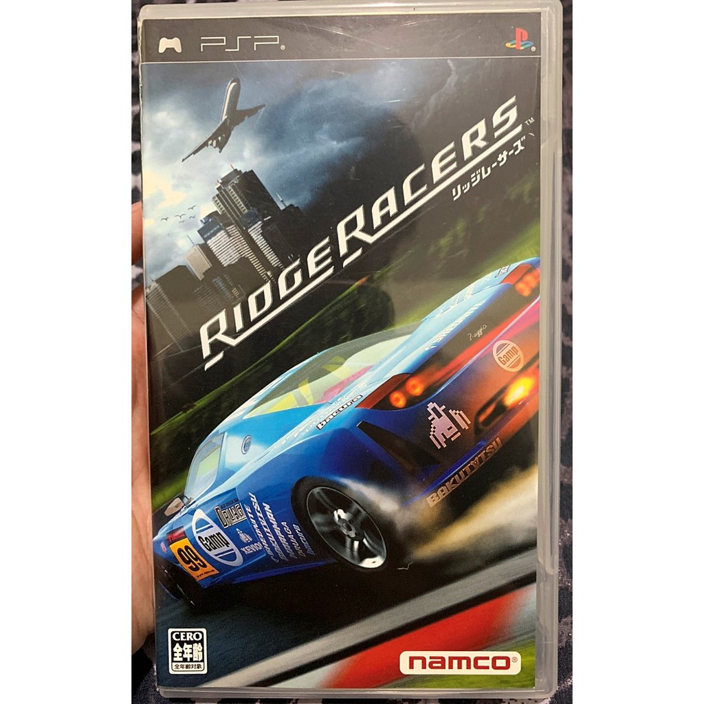 (盒書完整) PSP 實感賽車 Ridge Racers NAMCO 大型電玩機台 街機 移植 攜帶版 日版 J4