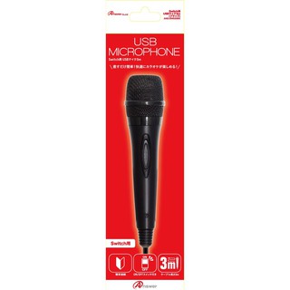 全新 SWITCH用 日本 ANSWER 3M 輕巧型 有線麥克風 線上卡拉OK JOYSOUND 【歡樂交易屋】