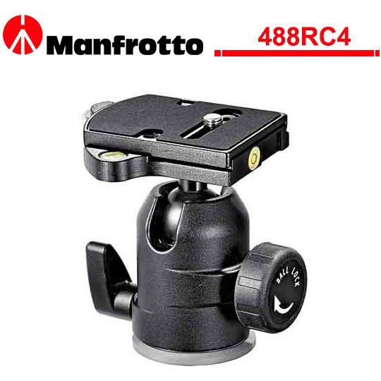 義大利 曼富圖 Manfrotto 488RC4 中型球形雲台