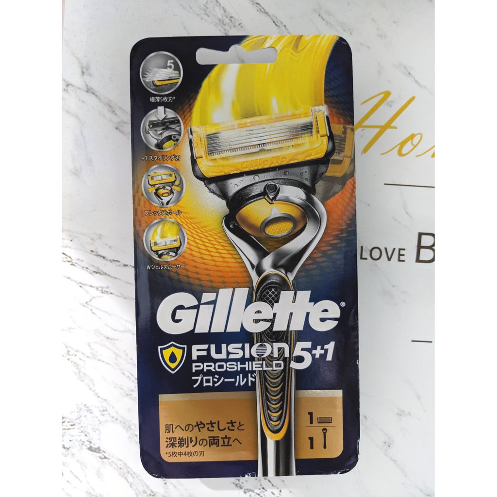 Gillette 吉列 吉列鋒護Proshield潤滑系列刮鬍刀 (1刀架1刀頭)