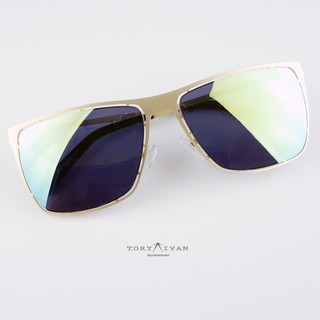 【ToryIvan】S32太陽眼鏡 極簡風潮 中性 大方框 時尚鏤空 薄鋼金屬鏡架