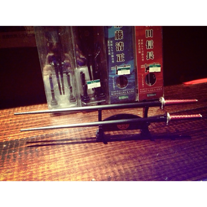 日本購回武士刀侍箸造型筷 剩無盒款 蝦皮購物