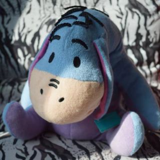 迪士尼 Disney 屹耳 eeyore 伊爾 一爾 一耳 驢 毛巾布 毛絨 抱枕 娃娃 玩偶 布偶