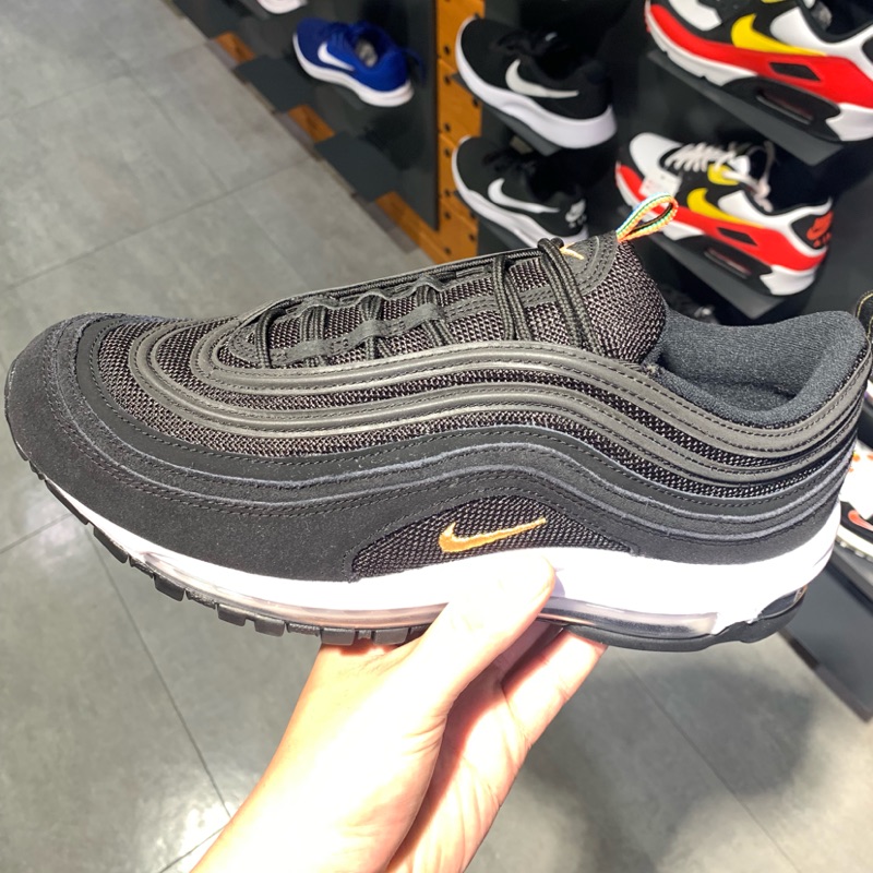 NIKE AIR MAX 97 QS 黑金配色 金色 氣墊 慢跑鞋 CI3708-001 男生款 10812