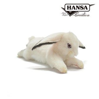 Hansa 6523 垂耳兔(白)40公分