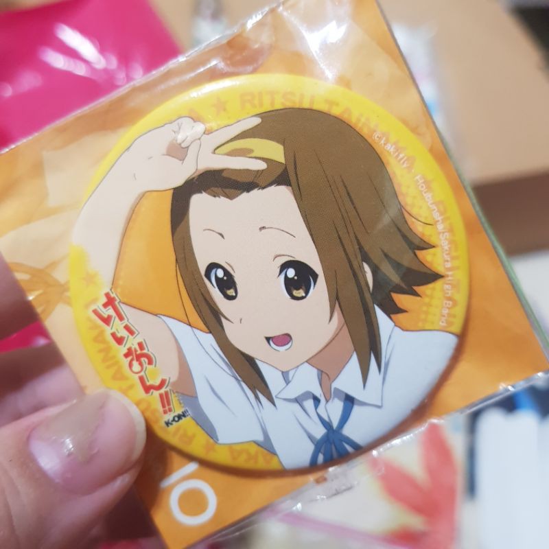 K-ON輕音部 | K-ON 小律 別針 胸針 胸章 | 動漫 全新