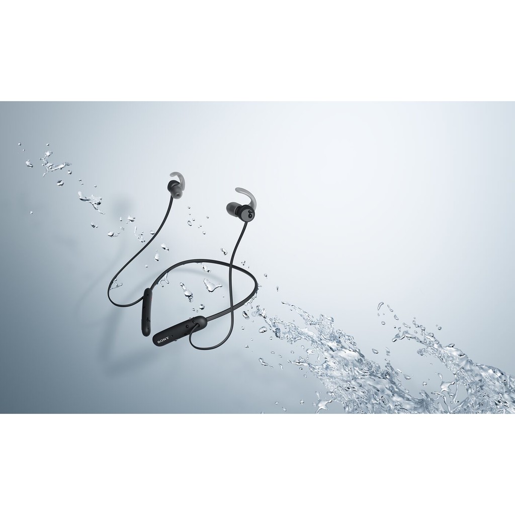 &lt;好旺角&gt;原廠保固 SONY WI-SP510 專為防水運動型打造的無線藍牙入耳式耳機 另贈手機專用不斷電傳輸線