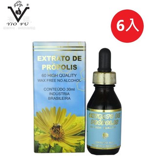 【有福生技】菊花60巴西蜂膠6瓶組