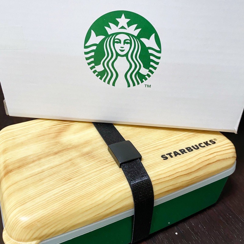 🍱 STARBUCKS星巴克木紋餐盒(工廠製品NG瑕疵品)