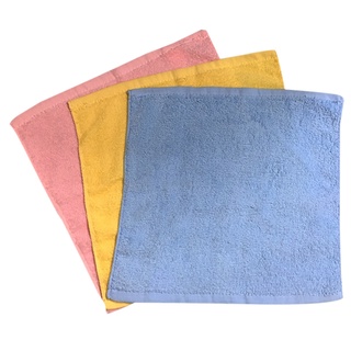 台灣製 素色方巾 27X27.5CM 單條 達興織造