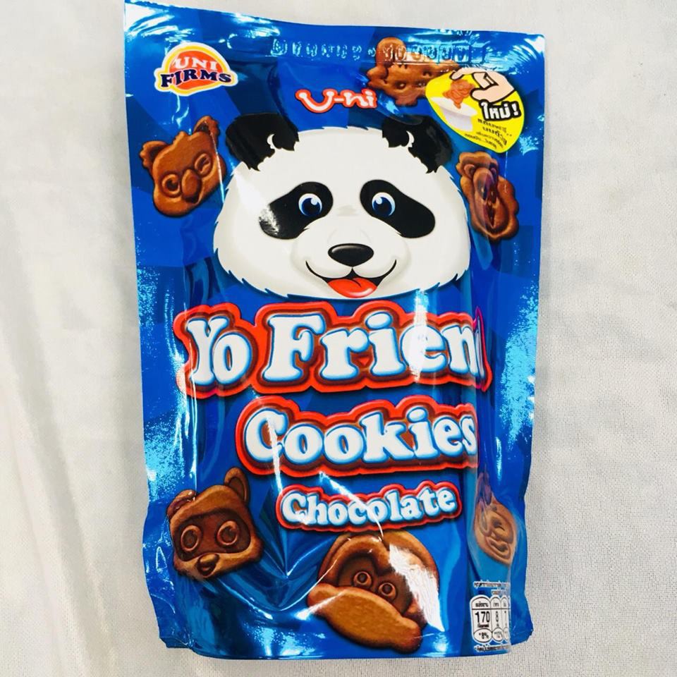🔥現貨不用等🔥馬上出貨🔥泰國 YO friend 小熊餅乾 巧克力味 30g 巧克力餅乾 造型餅乾 沾醬餅乾 煉乳