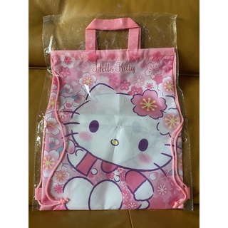 三麗鷗 hello kitty 束口後背包 束口袋 後背包 輕便後背包 萬用包