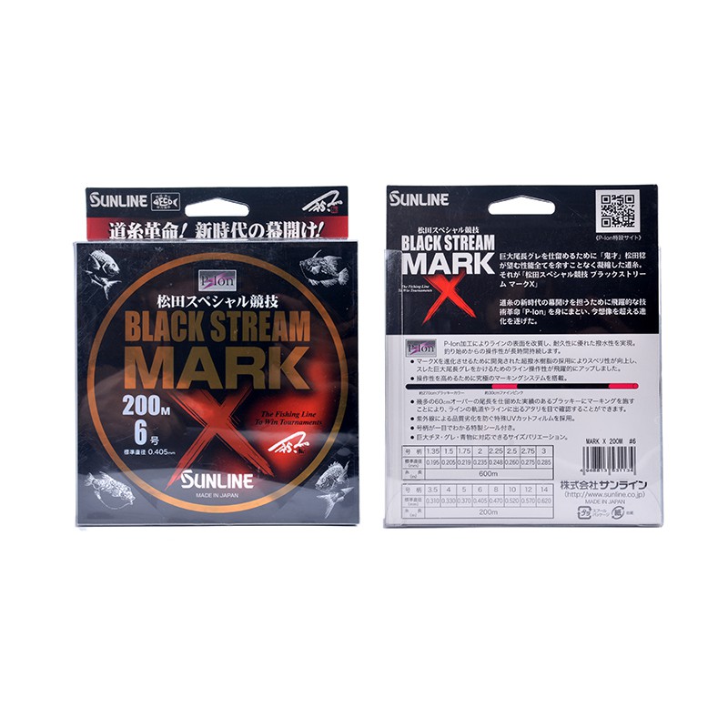 匠海釣具：SUNLINE松田競技BLACK MARK X半浮水磯釣線