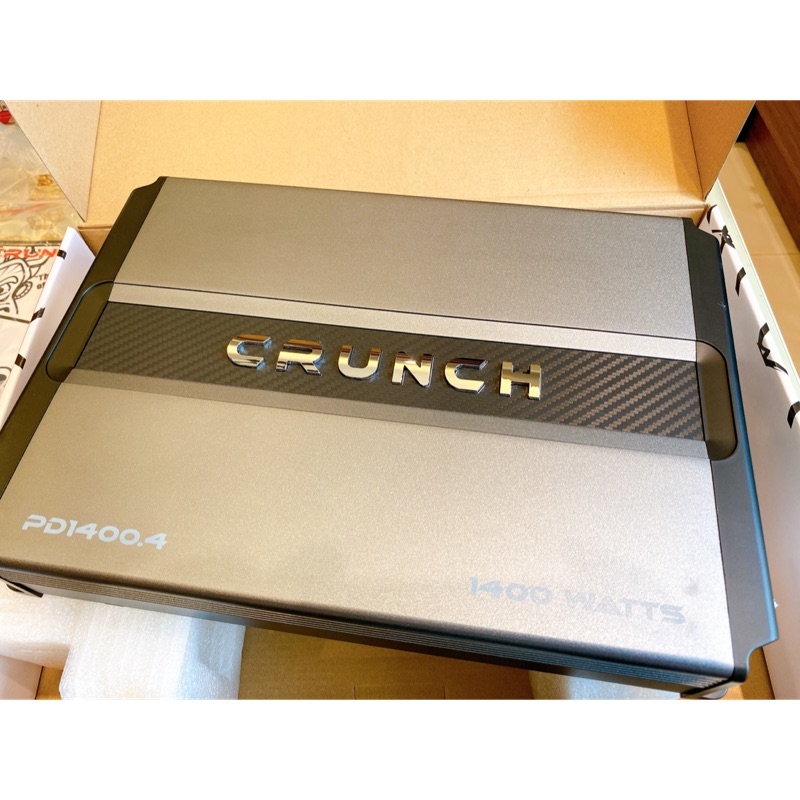 美國🇺🇸進口 Crunch 1400.4 四聲道1400瓦 高音質擴大機AB類