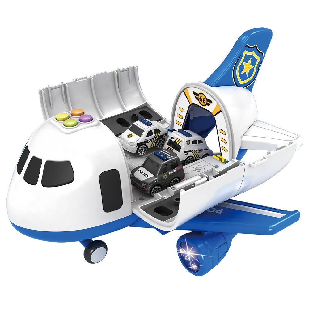 【瑪琍歐玩具】Q版飛機移動總部-警察系列/HS8004C