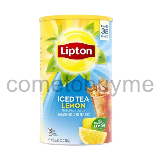 COSTCO立頓 冰檸檬風味紅茶粉 lipton lemon iced tea mix 檸檬紅茶粉 飲料粉 沖泡飲品 蝦皮購物